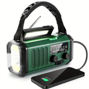 Rádio de Emergência Solar 10000mAh
